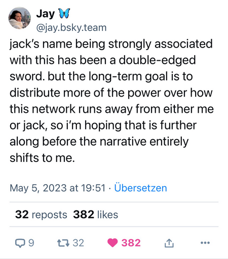 jack’s name being strongly associated with this has been a double-edged sword. but the long-term goal is to distribute more of the power over how this network runs away from either me or jack, so i’m hoping that is further along before the narrative entirely shifts to me