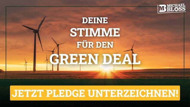 Deine Stimme für den Green Deal!