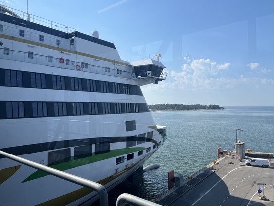MyStar docked at Helsinki 
