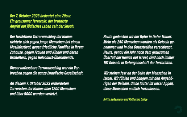 Auf dunkelgrünem Hintergrund steht in heller Schrift: 